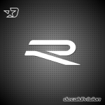 VW Golf R Sticker V2